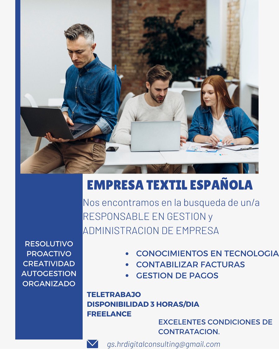 licsabbading's tweet photo. Oportunidad Laboral 🍀👏 https://t.co/413kykjzcN