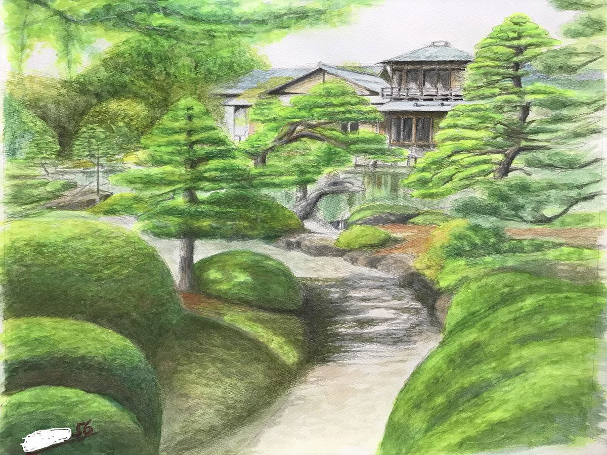 日本庭園 のイラスト マンガ作品 22 件 Twoucan