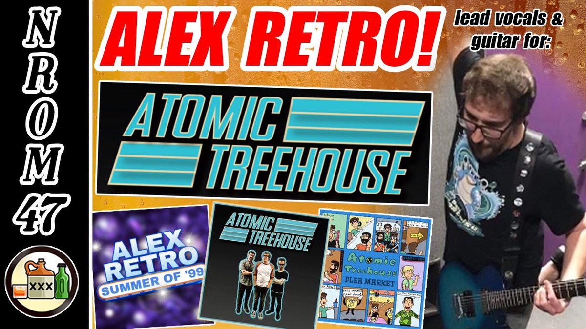 NextRoundOnMe1's tweet photo. #47. Alex Retro from Atomic Treehouse

OUT NOW! 

@AtomicTreehouse 

https://t.co/28wQxW9cyo

#alexretro #atomictreehouse #punk #punkrock #punkmusic #punkmusicpodcast #geekypunk #anime https://t.co/wV5GSuAEE6