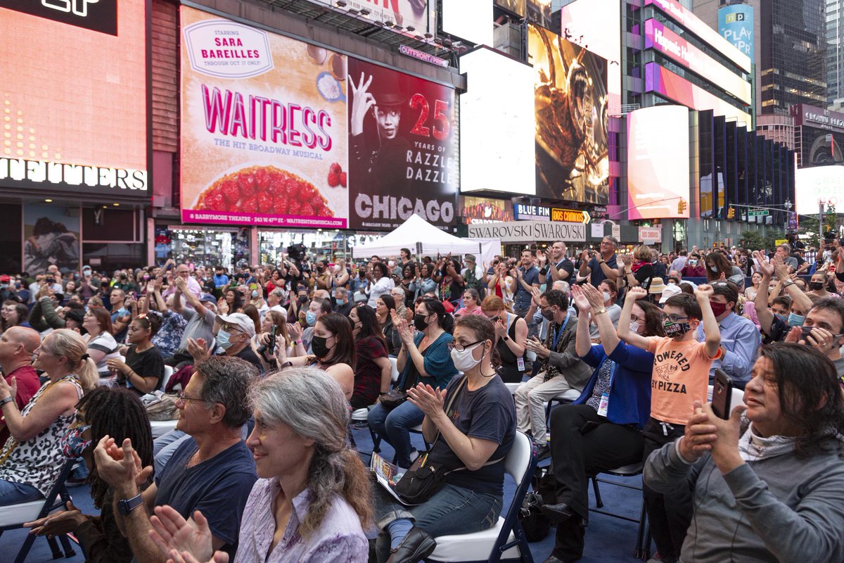 Times Square on Twitter "Tomorrow is the day! 🎊Curtain Up Broadway