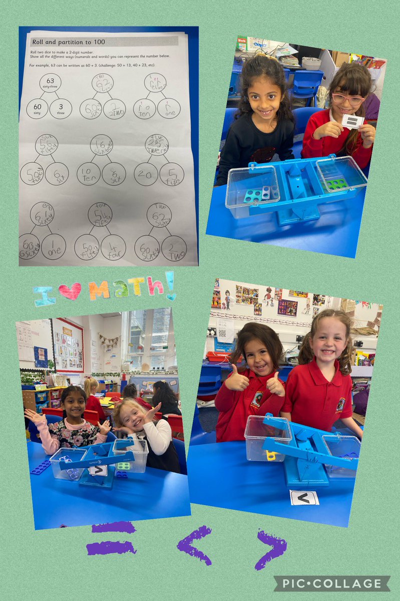 TerraceRoad's tweet photo. Super squirrels have been practicing symbols for equals, greater than and less than this week in #trpmaths We have been busy comparing numbers, and then extending our learning to partitioning those numbers into tens and units! #trpsquirrels #trpeddie + < > https://t.co/vrhA8i9WmY