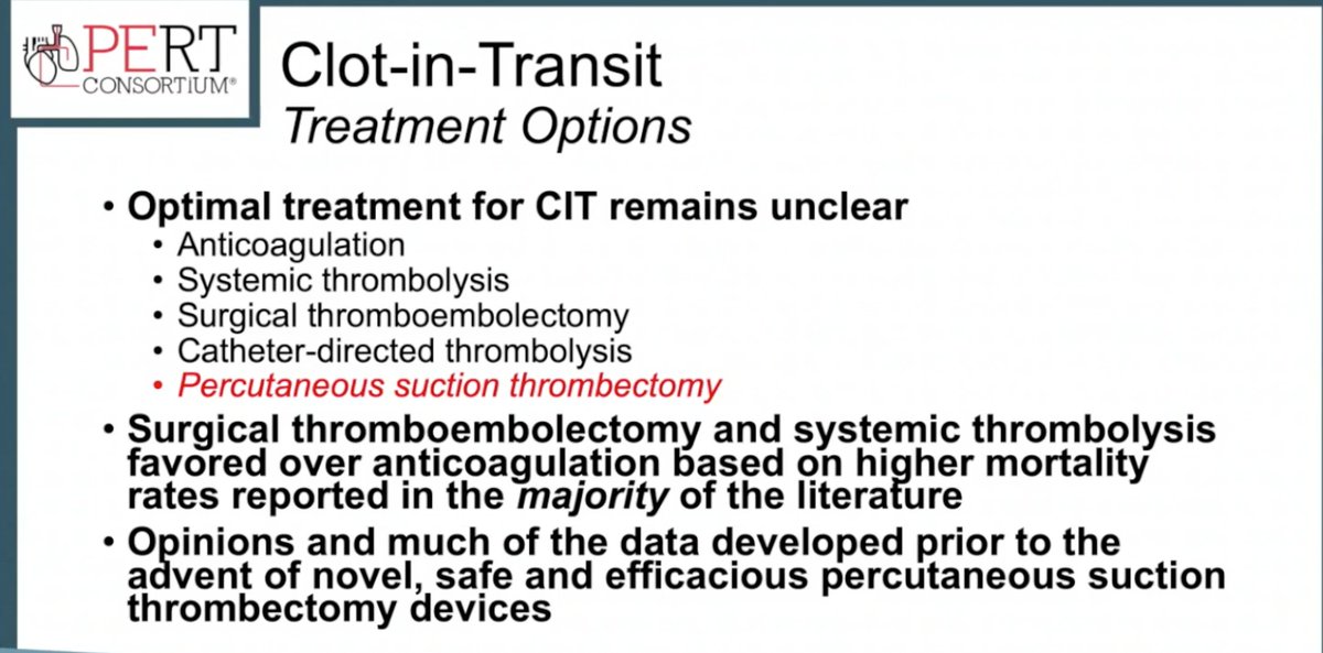 PKirupaharan's tweet photo. 🔥 Debate of percutaneous versus surgical (thrombo)embolectomy for mgmt of the dreaded CIT. @carin_gonsalves @BrentKeeling @FMaeWestMD @JeffPulmonary @JeffCVIR #PERT2022 #PERTTrainee #ClotinTransit https://t.co/CBcZpQHrqz