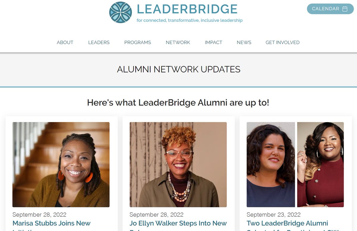 CrimsonbridgeDC's tweet photo. The #LeaderBridgeDC network of #nonprofit leaders is hard at work supporting the #DMV, and we’re taking a moment to celebrate them! Read what leaders are up to at https://t.co/L5tAH8sCYi. @CrimsonbridgeDC https://t.co/VPU9KkC6Fi