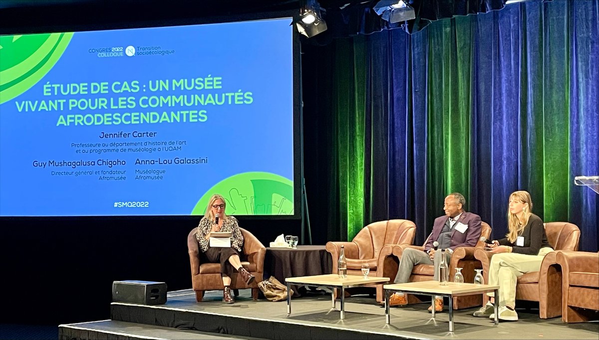 #SMQ2022 « Notre rôle est de promouvoir les artistes, les artisans et les experts de la communauté afrodescendante, ainsi que d’assurer la pérennité de nos actions et de nos collections. » - Guy Mushagalusa Chigoho, directeur général et fondateur, Afromusée
<a href="/Mushagalusa_art/">Espace Mushagalusa</a>