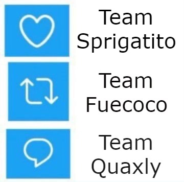 Which starter team are you rooting for? #PokemonScarletViolet