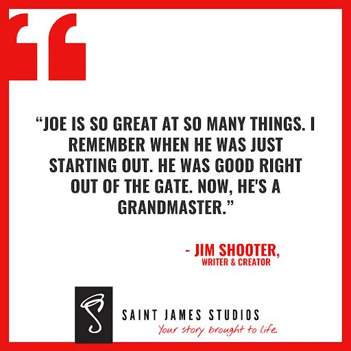 We appreciate you, Jim! “Joe is so great at so many things. I remember when he was just starting out. He was good right out of the gate. Now, he's a Grandmaster.”