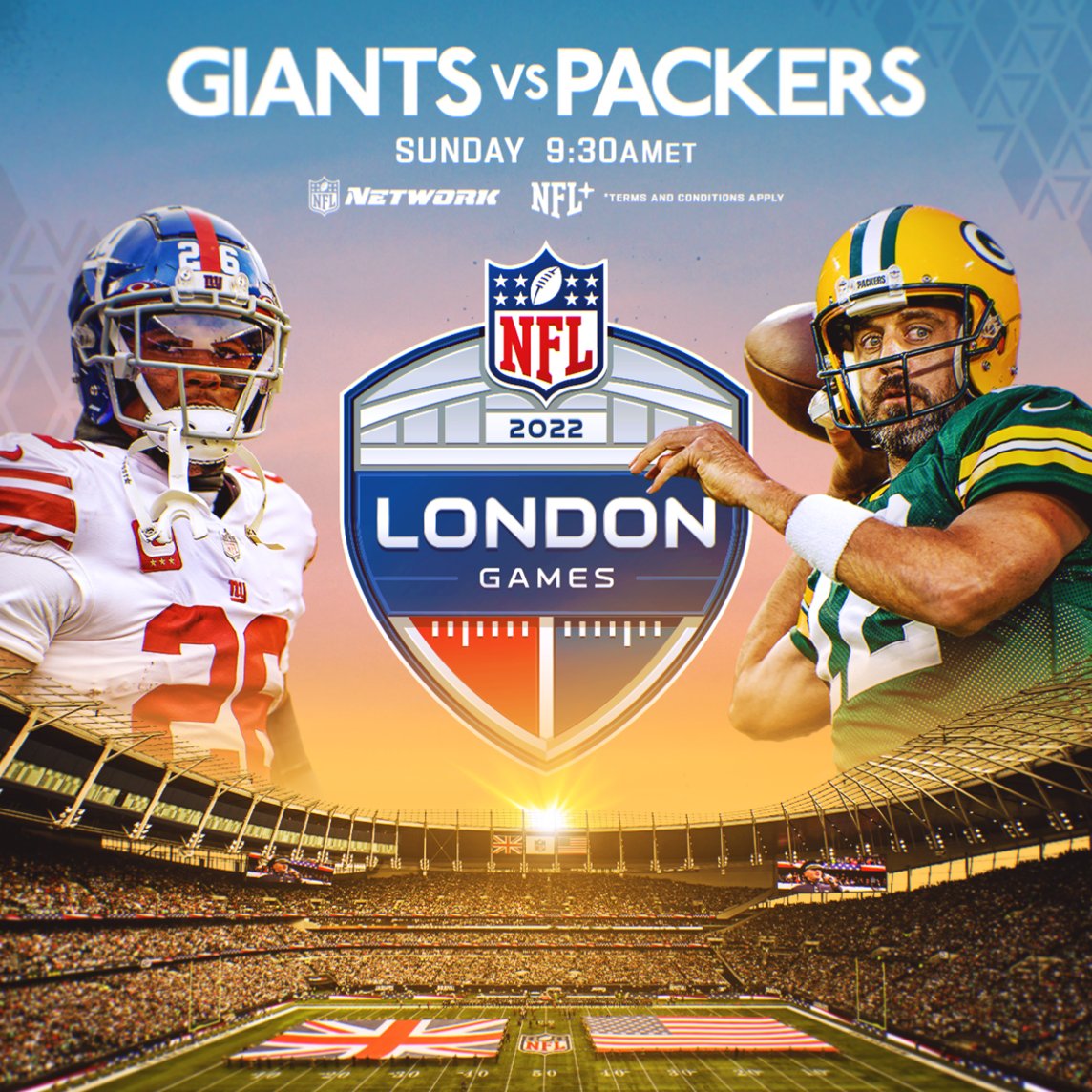 <a href="/max_farbstein/">Max_Farb</a> Rodgers and Saquon first thing in the morning!?

See you tomorrow. ☕️ <a href="/Giants/">New York Giants</a> @Packers

📺: #NYGvsGB 9:30AM ET on @NFLNetwork
📱: Stream with NFL+