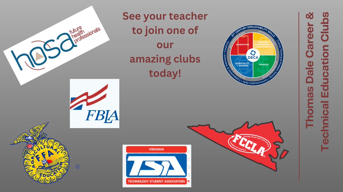 CTE at Thomas Dale High School (@tdhs_cte) on Twitter photo 