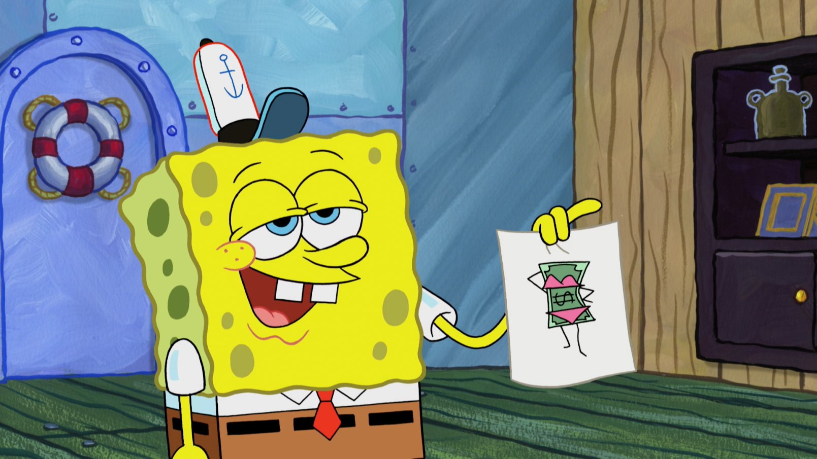 Spongebob tongue