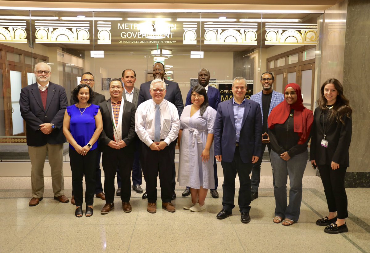 I’m grateful for Nashville’s refugee and immigrant leaders who make up the Mayor’s New Americans Advisory Council. Their involvement is key in developing equitable, inclusive and safe Metro initiatives to empower our residents.