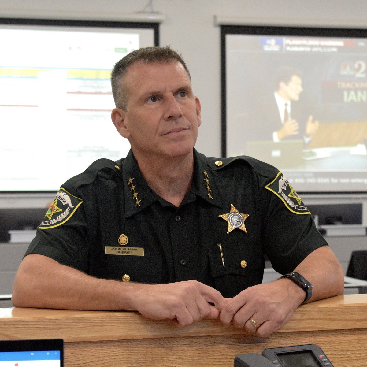 Orange County Sheriff's Office on Twitter "Sheriff John Mina met with