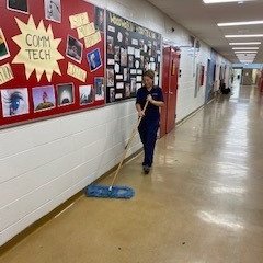 HPE_Facilities's tweet photo. Thank you to our Custodians for making our spaces safe and clean! #HPEtogether #ThisIsMeInHPE https://t.co/Pyf1kdrCQS