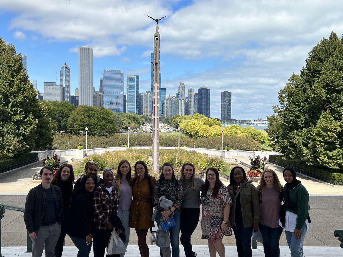 GRocqueMD's tweet photo. Inaugural #TraineeDay warmup for #ASCOQLTY22 at the #FieldMuseum was so fun! Thanks ⁦@jgriggs50⁩ and ⁦@StephWheelerUNC⁩ for co-organizing this great event! Post pics! ⁦@ONealCancerUAB⁩ ⁦@corp_UNC⁩ ⁦@UMich⁩ https://t.co/Xi4LEl1F91