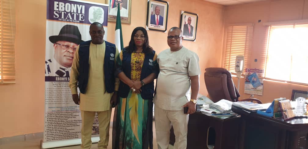 Ebonyi_on_the_go (@ebonyionthego) on Twitter photo Advocacy visit to the HCH and other key stakeholders in the state, to ensure strengthened collaboration with the state and plan on ways to strengthens PHC service delivery in the state.
<a href="/WHONigeria/">WHO Nigeria</a> <a href="/CWarigon/">Charity Warigon</a> <a href="/Chi_Vibez/">Vivian Ibeziako</a> <a href="/godwithus_o/">Okeke Emmanuel M</a> <a href="/joseph_iruka/">Joseph Iruka</a> <a href="/ojechkwu/">oje chukwu</a> <a href="/uchesun63213134/">U S A</a> Advocacy visit to the HCH and other key stakeholders in the state, to ensure strengthened collaboration with the state and plan on ways to strengthens PHC service delivery in the state.
<a href="/WHONigeria/">WHO Nigeria</a> <a href="/CWarigon/">Charity Warigon</a> <a href="/Chi_Vibez/">Vivian Ibeziako</a> <a href="/godwithus_o/">Okeke Emmanuel M</a> <a href="/joseph_iruka/">Joseph Iruka</a> <a href="/ojechkwu/">oje chukwu</a> <a href="/uchesun63213134/">U S A</a>