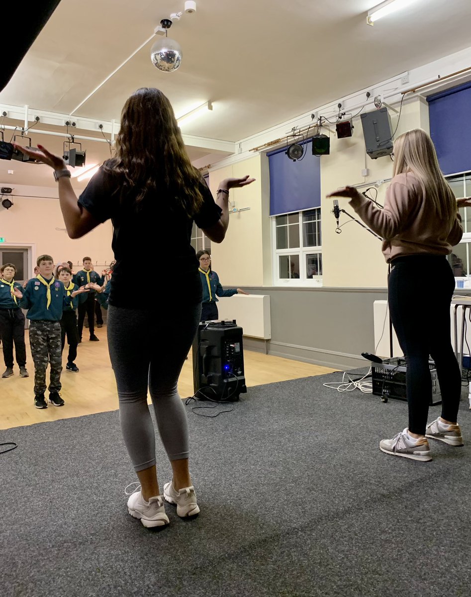 BartonScouts's tweet photo. Scouts practicing for #Gangshow2022 Only around 35 days to go! 🎤 https://t.co/OUU6m3usQI