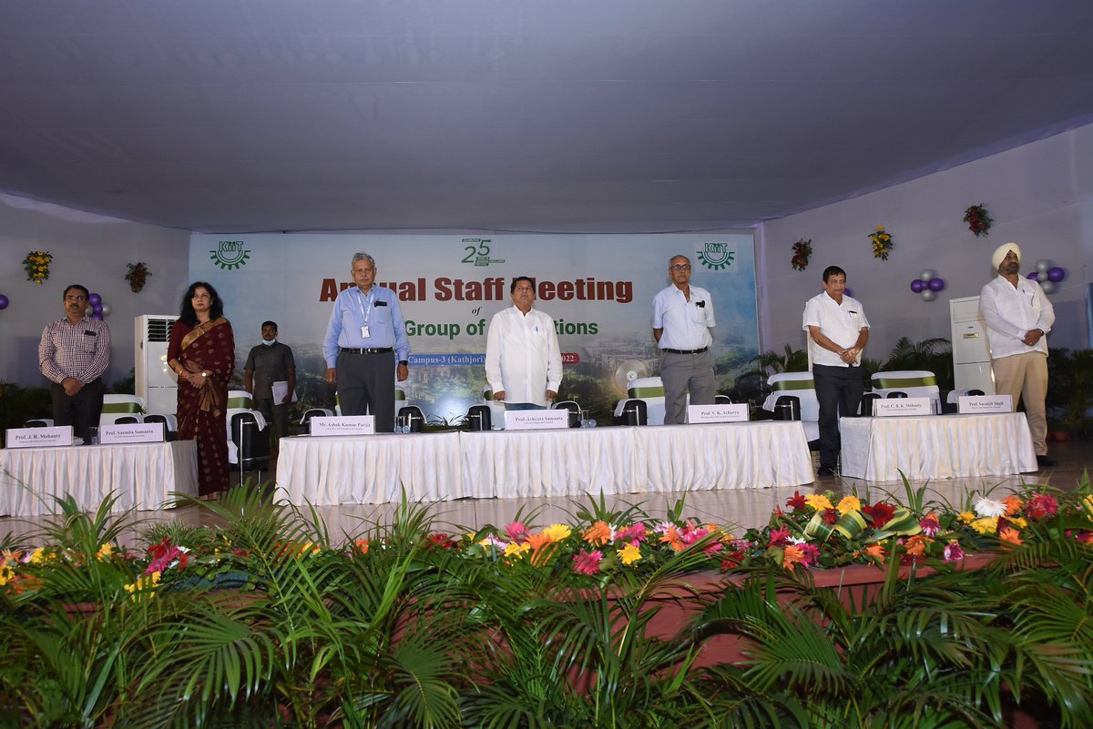 sasmita1samanta's tweet photo. Glimpses from the Annual Staff Meeting of KIIT Group of Institutions:
The faculty and staff members are not only the academic powerhouse of the University but also the academic architect of the KIIT. (1/3) https://t.co/ZRDexkgIcO