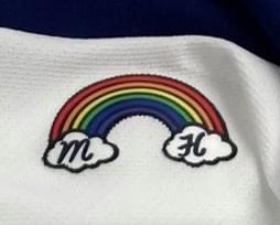 SCFHA Jr. Badgers (@scfhajrbadgers) on Twitter photo 1/2 - Brock Jr. Badgers will have a special patch over their hearts this season, the rainbow and initials M.H. designed by friends and teammates to celebrate and  pay tribute to Maela Holmes - a very special Jr. Badgers goaltender that suddenly left our lives earlier this year. 1/2 - Brock Jr. Badgers will have a special patch over their hearts this season, the rainbow and initials M.H. designed by friends and teammates to celebrate and  pay tribute to Maela Holmes - a very special Jr. Badgers goaltender that suddenly left our lives earlier this year.