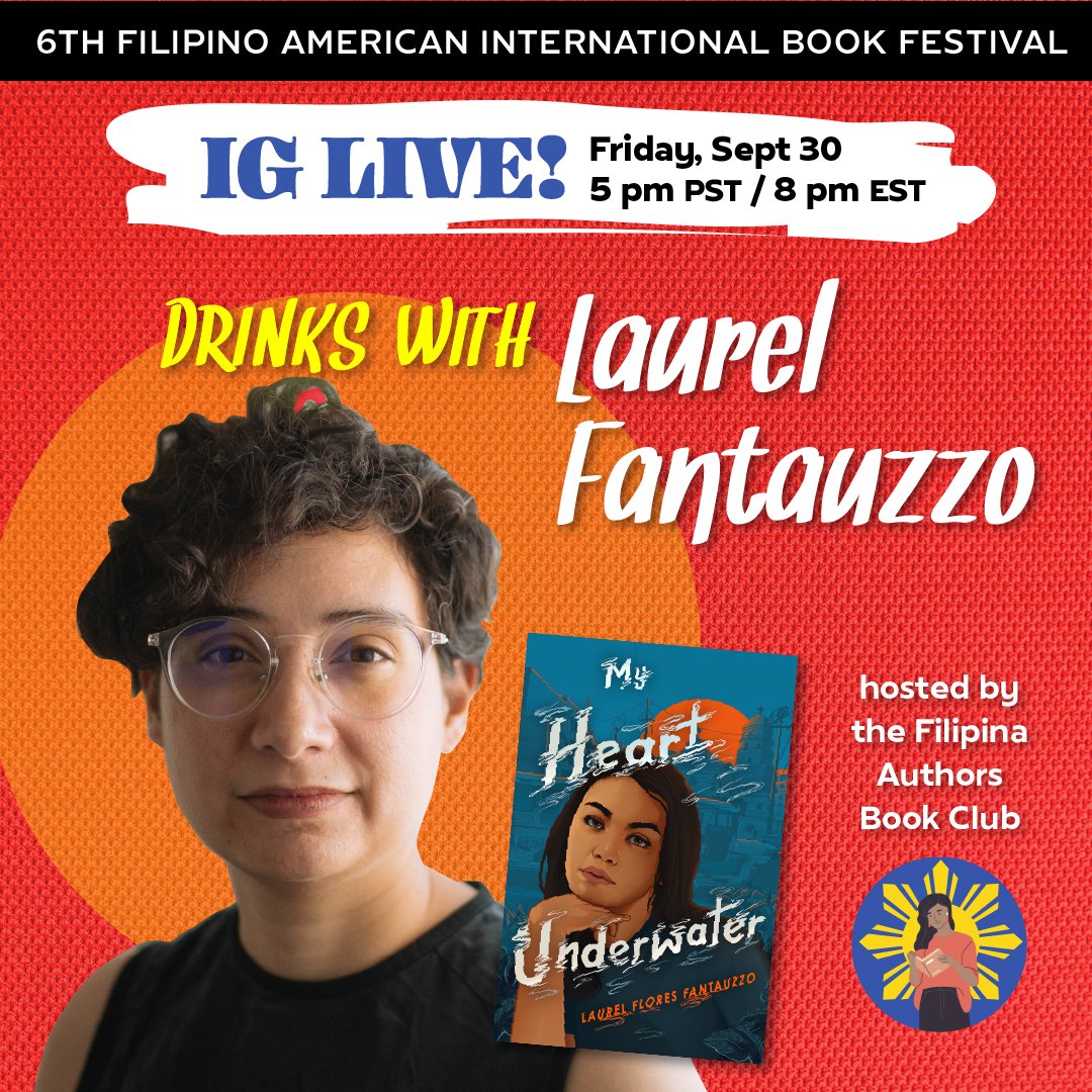 FilBookFestival's tweet photo. We're starting the weekend with a LIVE with @laurelfantauzzo and @ReadWith_FABC! Bring your questions and πΉπΊπ§π΅π₯€ of choice tomorrow to our IG: https://t.co/utp6dv9wg2
Sept 30 (F)
5 pm PST / 8 pm EST / 8 am Philippine time
#FilBookFest #FilBookFest6 https://t.co/lzAQ9mC5tO