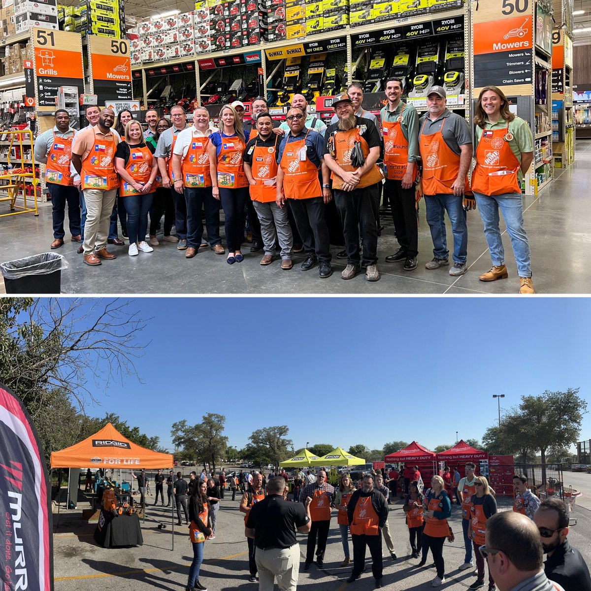 Great job to our Cedar Park team for hosting our D28I MVP Walk! Your store looked outstanding! Thank you to our D28 team for putting together a great day for our associates! #PoweroftheGulf @jimrecore @garland_haynes @robmm13