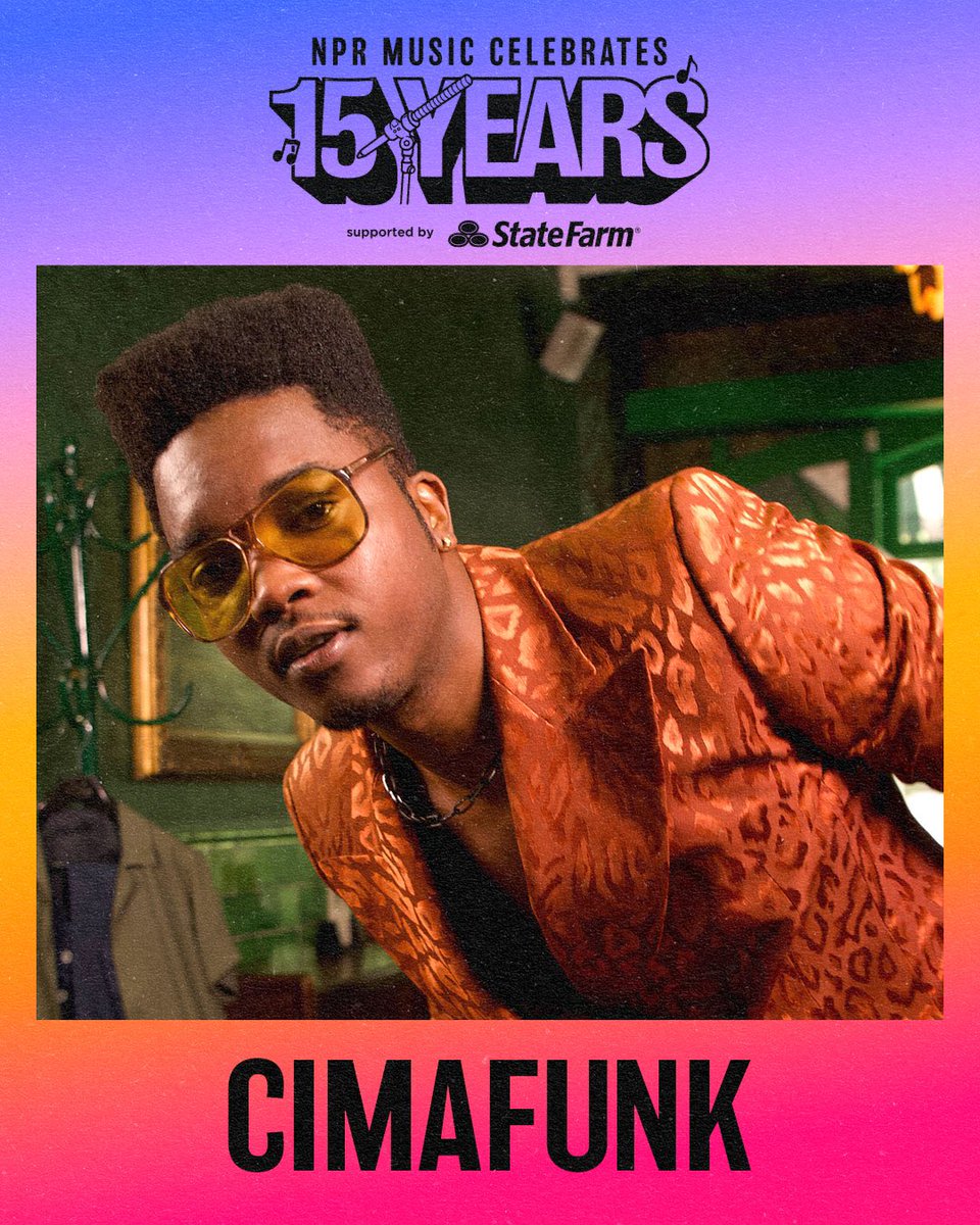 Cimafunk (@cimafunkoficial) on Twitter photo Thanks for including me <a href="/nprmusic/">NPR Music</a> . Voy con la tribu 🔥 🔥 Thanks for including me <a href="/nprmusic/">NPR Music</a> . Voy con la tribu 🔥 🔥