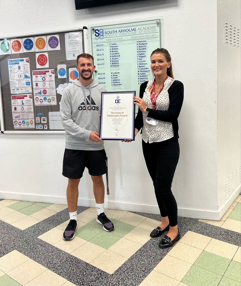 Congratulations <a href="/SouthAxholme1/">South Axholme</a> Academy on becoming a Directly Licensed Centre of The Duke of Edinburgh’s Award!

#NorthLincolnshire #DofE <a href="/DofE_NESY/">DofE NESY</a> <a href="/DofENorth/">DofE North</a>