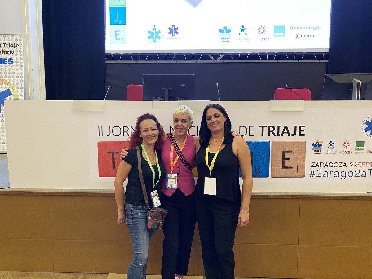 II Jornada Nacional de Triaje de <a href="/Triaje_SEMES/">TRIAJE_SEMES</a> #Triaje22 #2arago2aTRIAJE un placer escuchar a <a href="/BeatrizAC10/">Beatriz Alba 🏳️‍🌈</a>