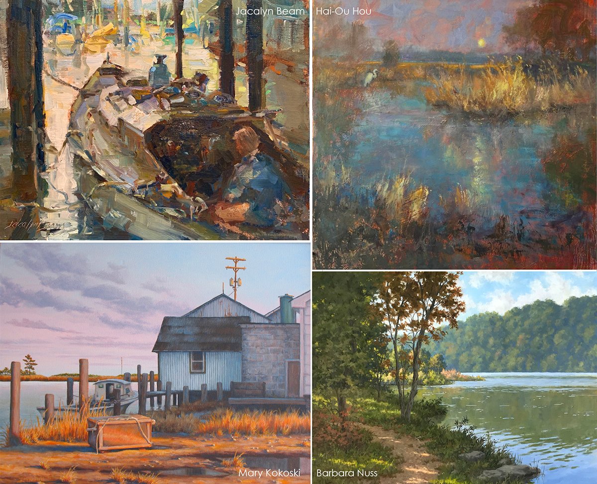 CrystalMoll's tweet photo. Final Day! Join us Oct 1st from 4-6. 9th Annual Summer Plein Air Show closes this Saturday. - https://t.co/LhyZwfywDw This is our favorite exhibition of the year. Join us for art, vino and music! We have the works of 40 artists.  #crystalmollgallery #pleinair #mybmore #art https://t.co/FOG4fL9lZy