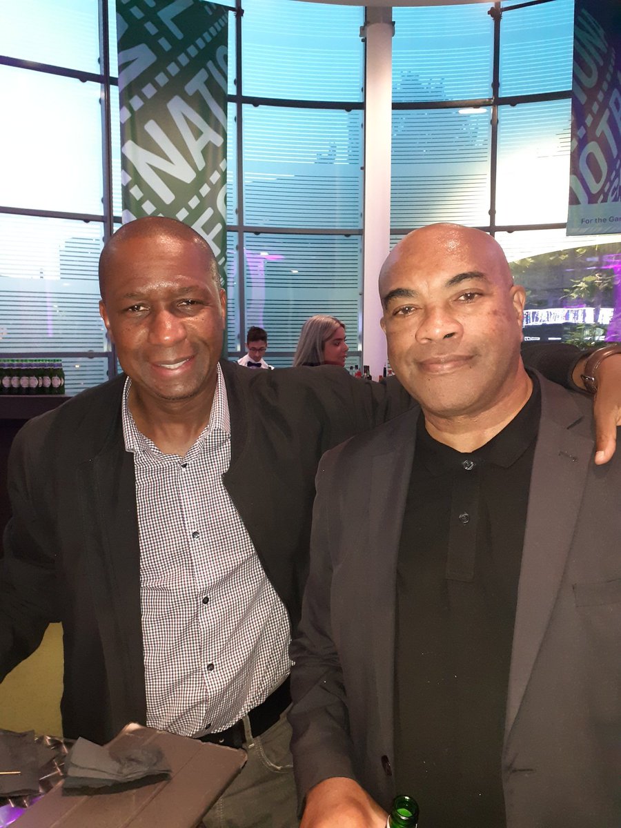 MrAMoreno's tweet photo. Great @FA event at National Football Museum in Manchester with my good friend @RudiKidd 
#fablackfootielist #Manchester #football https://t.co/3VGfKfSzXZ