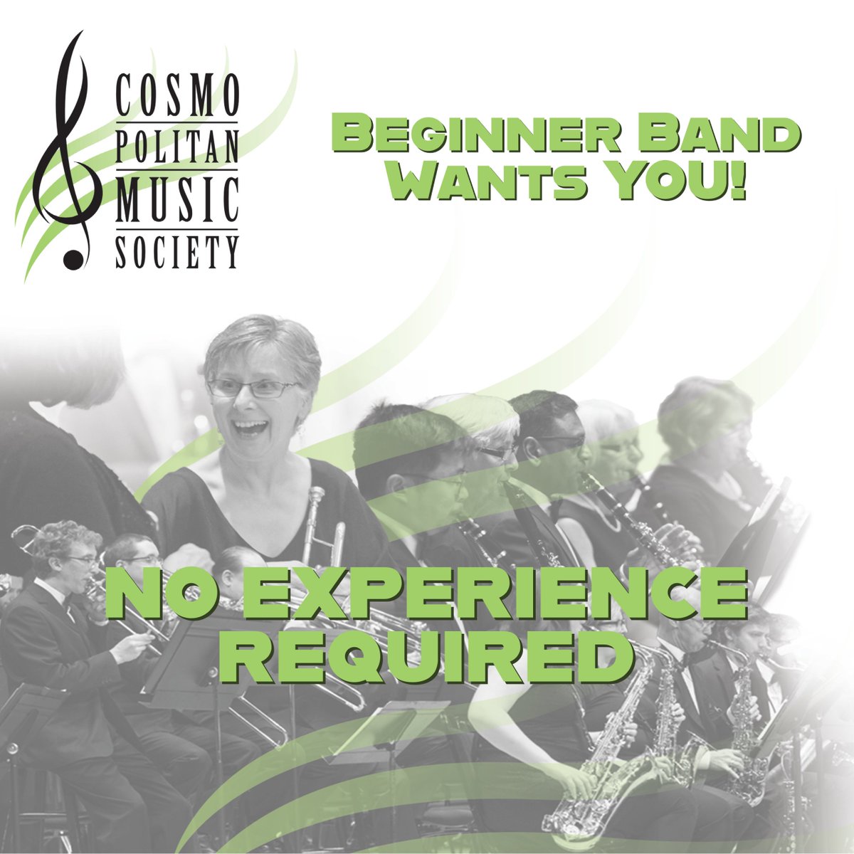 Cosmo's Beginner Band and Handbell ensembles are looking for members to round out our roster! Learn more at cosmopolitan music.org/join-cms 

#beginner #band #handbells #concertband