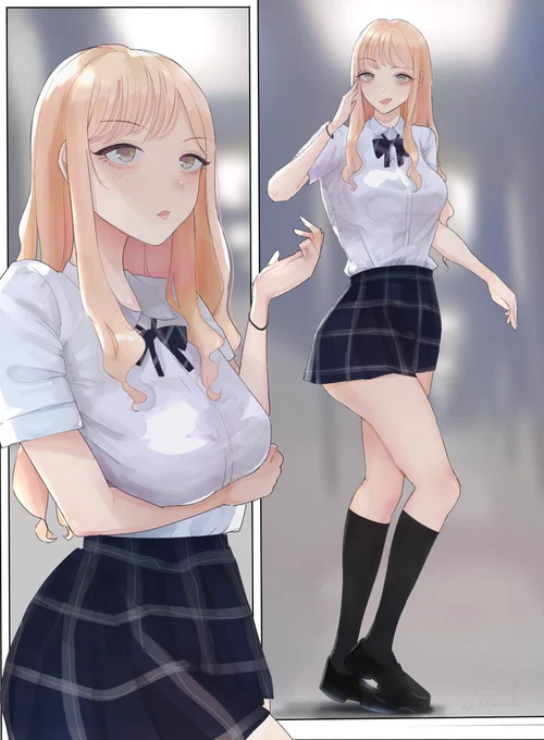 ぎゃるJK#ひとつのなか覚醒まであと 79枚 
