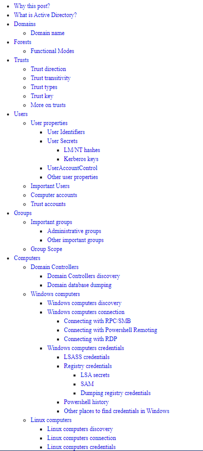 payloadartist's tweet photo. This is simply one of the best resources on AD #Pentesting that I came across!

It contains nearly all you need to know about attacking Active Directory

Very useful if you are prepping for OSCP

https://t.co/DECHyCe7DN

#infosec #cybersecurity #redteam #Azure #blueteam #Linux https://t.co/5H2ov5qFb6