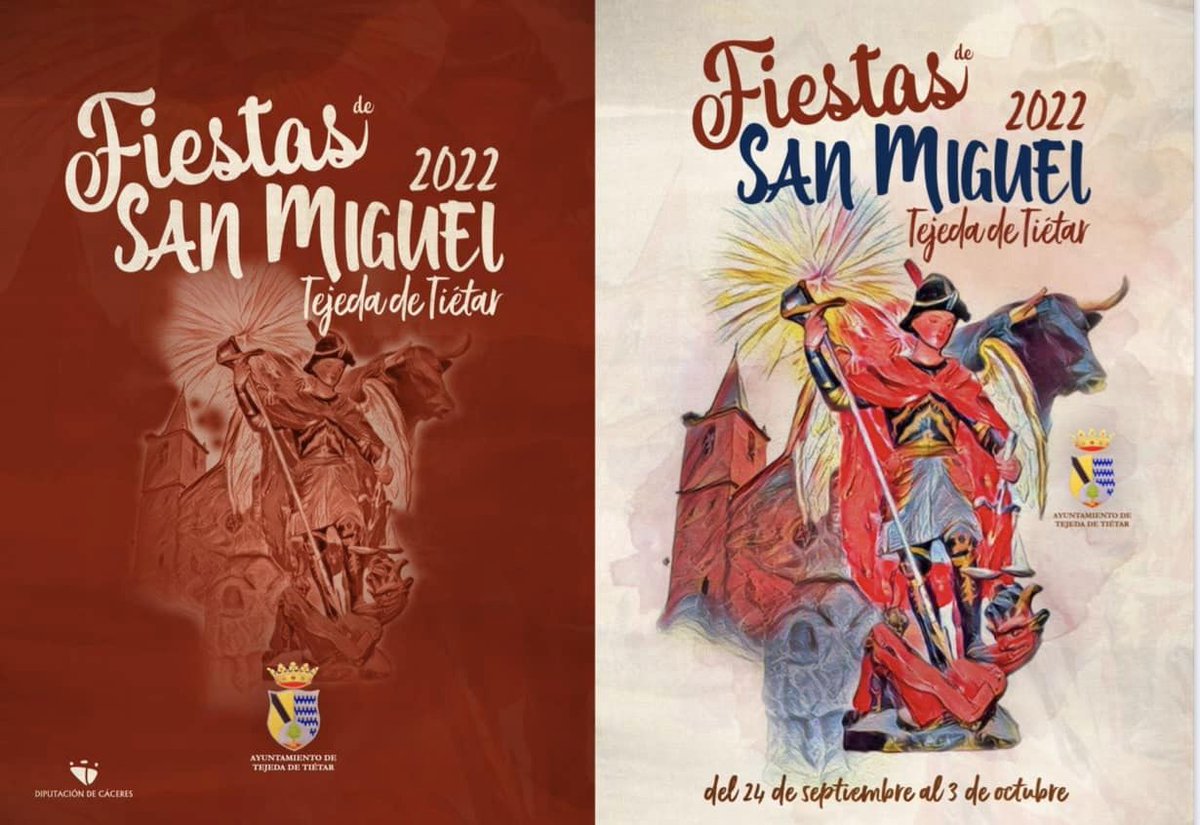 VeradeCaceres's tweet photo. Fiestas de La Vera. Hoy, día de San Miguel, fiestas en Robledillo de la Vera y Tejeda de Tiétar.
#robledillodelavera #tejedadetietar #lavera https://t.co/TeNp9xnvBa