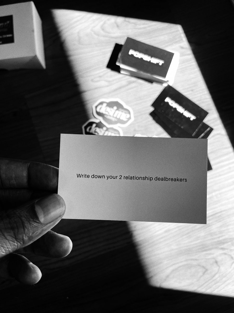 popshift_'s tweet photo. Write down your 2 relationship dealbreakers? ππ€ππ½ππ½
#desimedating #popshift https://t.co/H5O4VmzprD