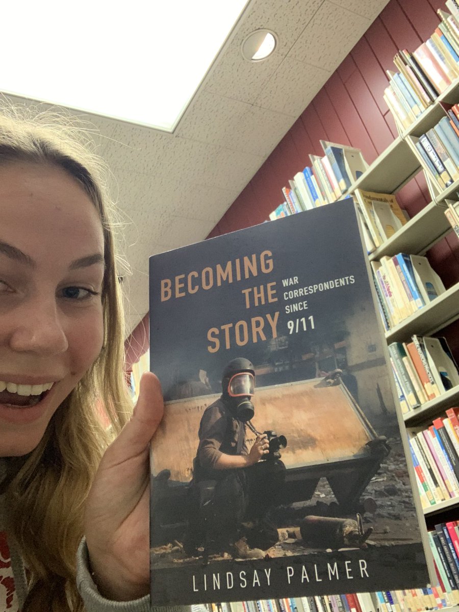 ava2s's tweet photo. @LindsayPalmerUW Professor Lindsay Palmer’s book!! #j202 #lab305 https://t.co/cpWyDG9Mqs