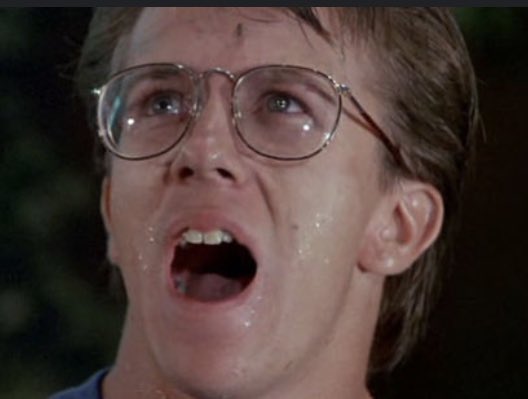 mikeyincharge's tweet photo. Roger maris jr. watching aaron judge’s 61st home run is straight out of troll 2 https://t.co/SdOcPki9BL