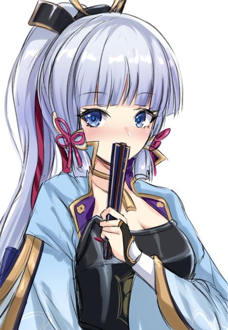 > 原神の綾華描いて欲しいです #odaibako_librarygrey https://t.co/6rWbEqTGkJ 