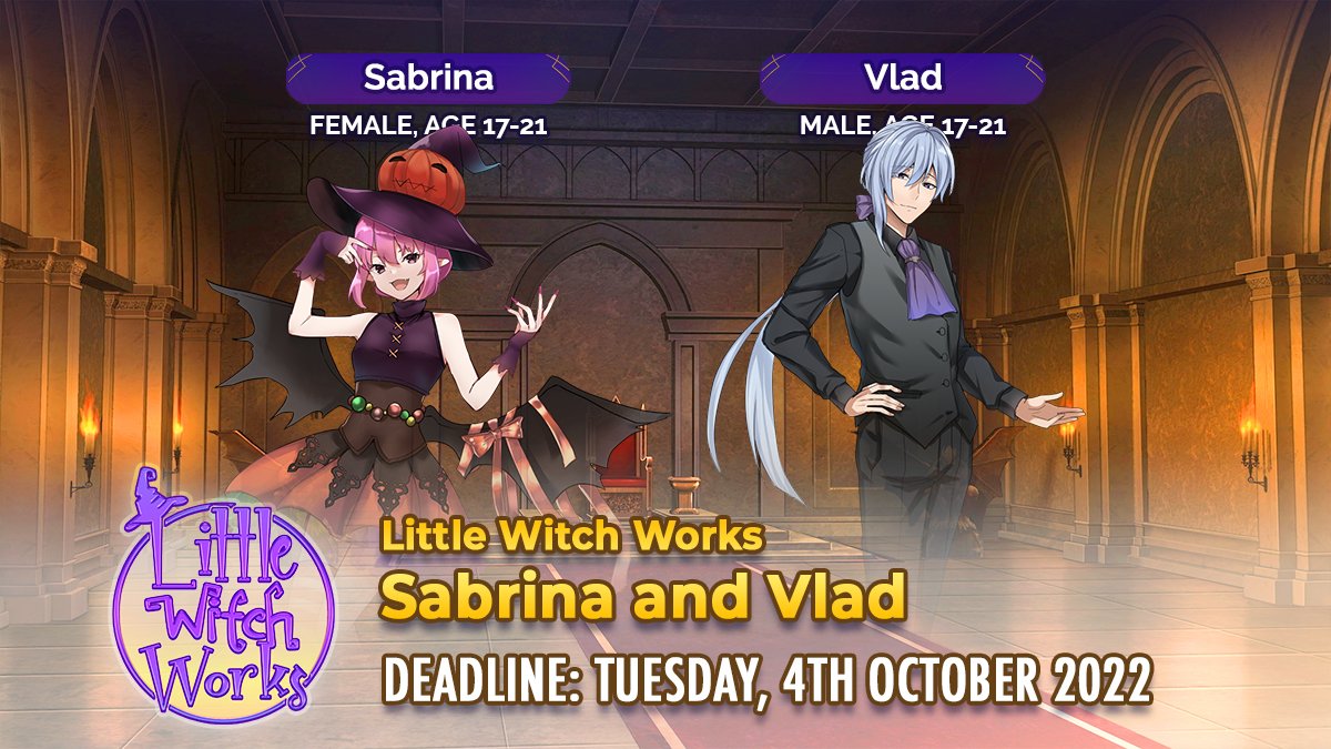 (PAID 1M/1F)

We're looking for VAs to voice the newest NPCs in "Little Witch Works".

Visit our website for audition sides and previews of our game -

mediasectors.com/fable-hills/sa…