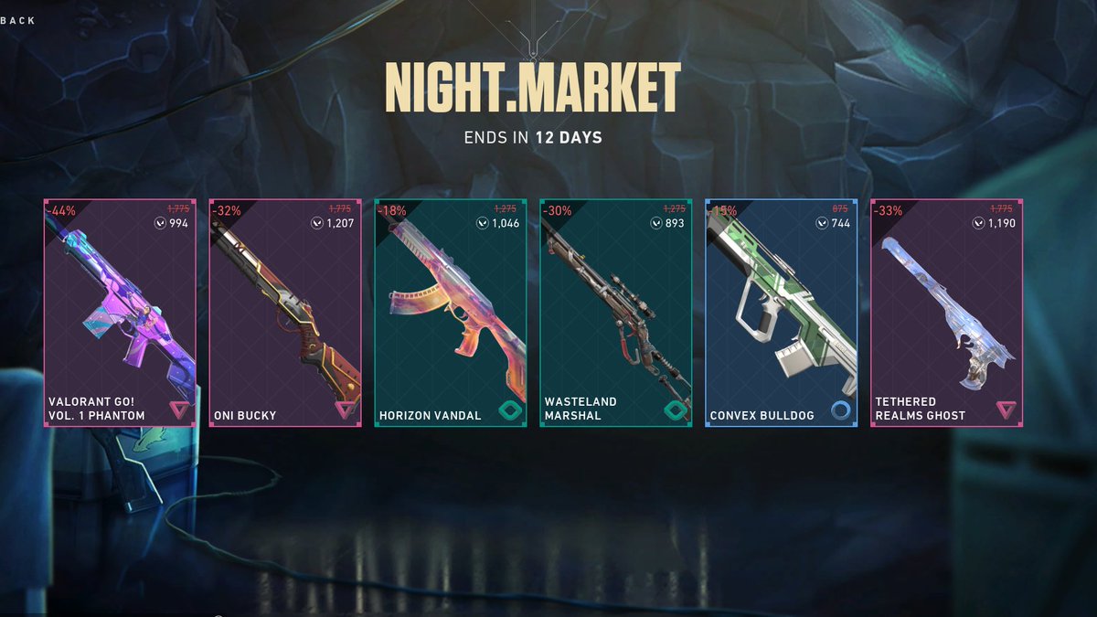 McMuFinn's tweet photo. My brother in Christ, how is a Night Market this bad allowed
How am I supposed to waste my money like this https://t.co/5w170kZ1go