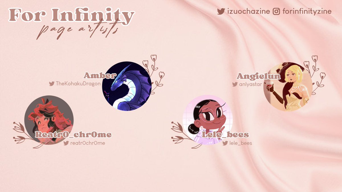Did you miss us? Well, we're back! And we brought some friends...

Introducing our contributors!:

🌸 Artist Line-Up! 🌸