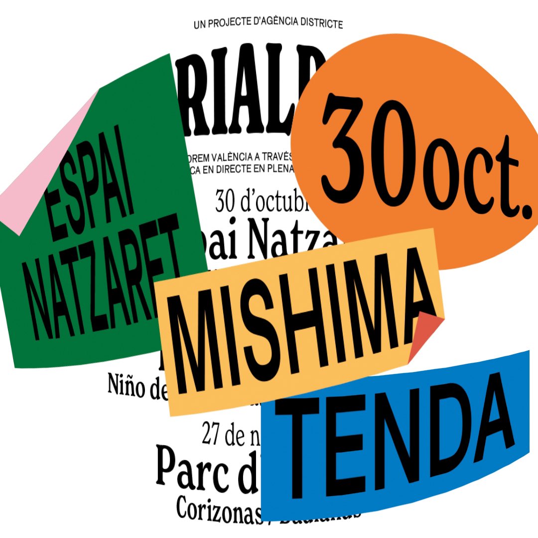 vicentmolins's tweet photo. torna #SerialParc!!
Natzaret - Oest - Orriols
https://t.co/NWH5JkLSxX

un projecte @districteee https://t.co/foytKIJ202