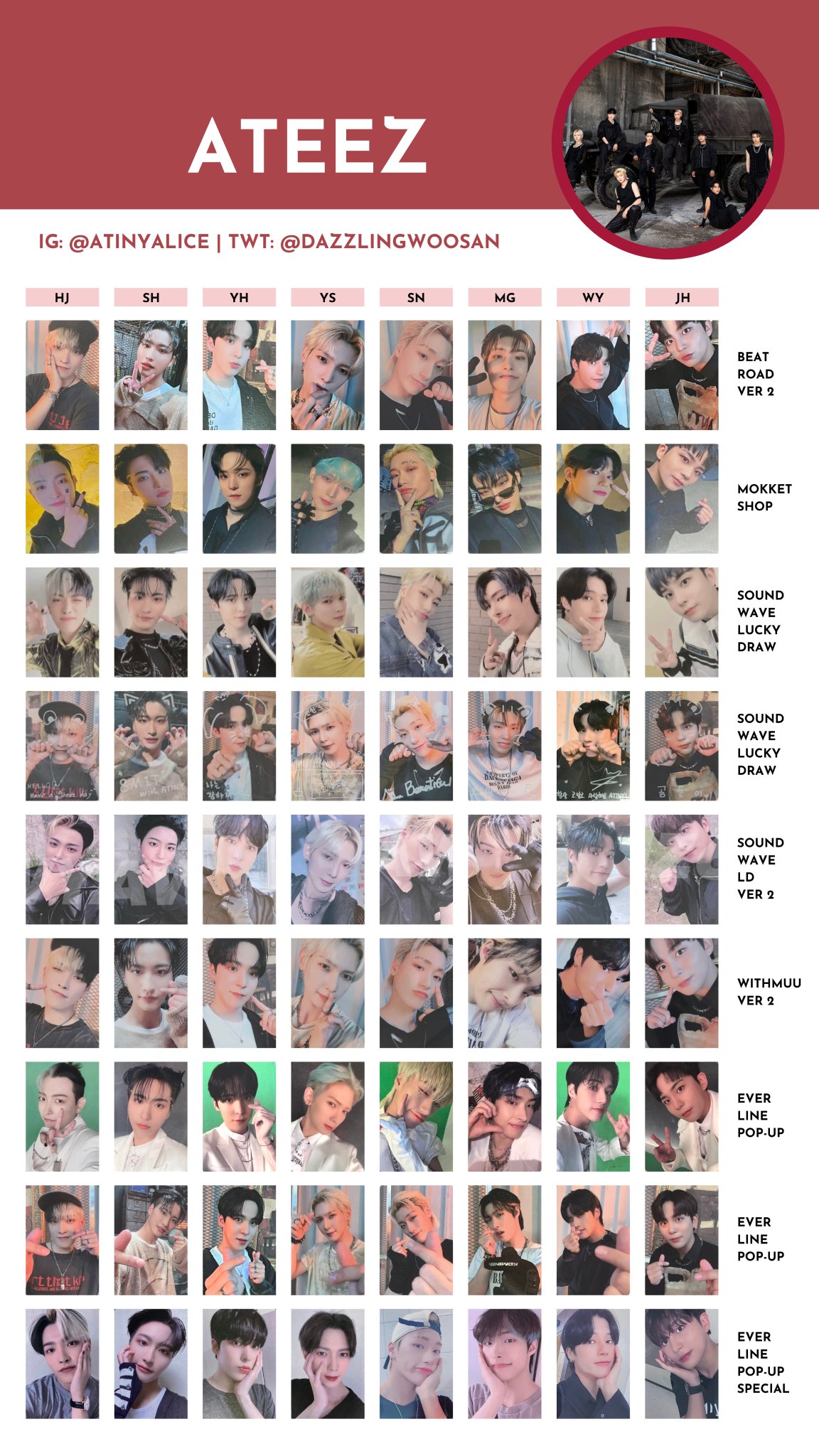 EVENT] ATEEZ - WONDERWALL 2ND EDITION OFFICIAL MD +