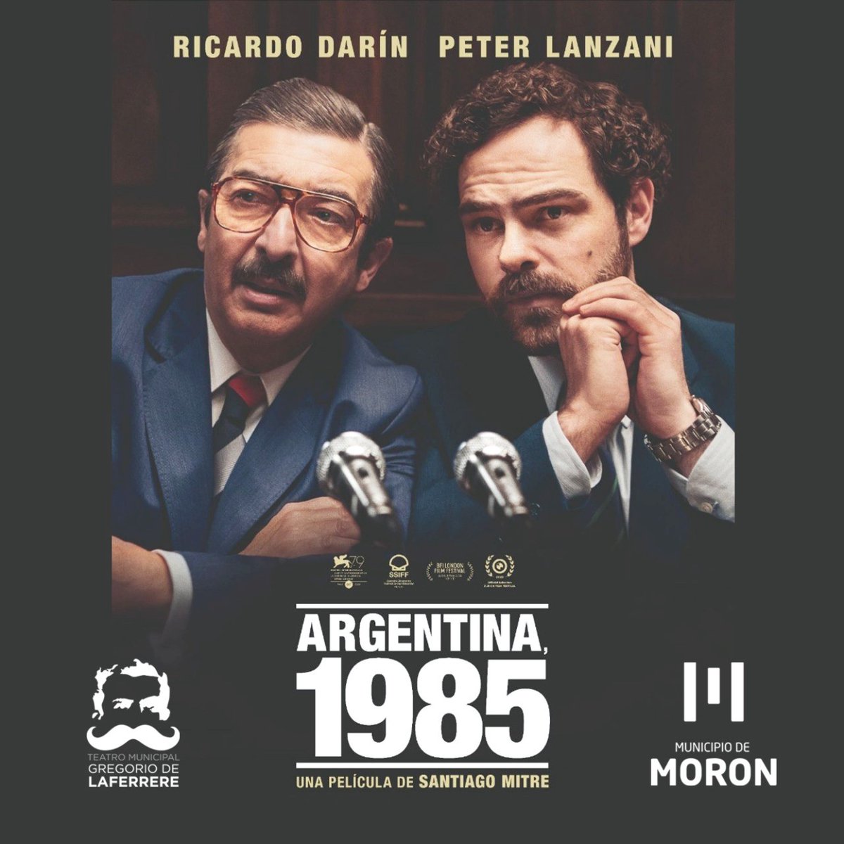 ZNVISION's tweet photo. El film “Argentina, 1985” se exhibirá gratis en el Espacio INCAA Morón
#Argentina1985 #EspacioINCAA #film #gratis #moron
@MunicipioMoron
https://t.co/Jvzfdfa7NY https://t.co/q94piKPNL8
