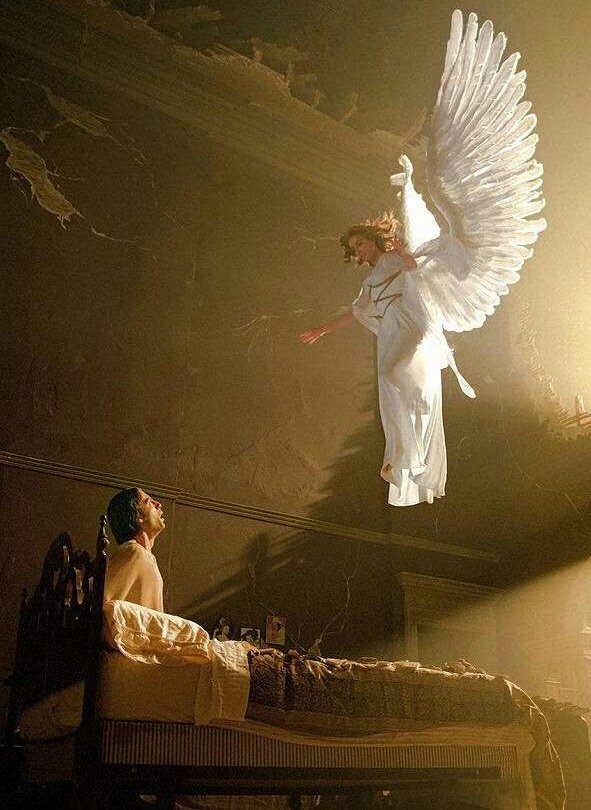 "What a consolation will be yours  ...... when at the hour of death you will behold the good angel who accompanied you during life and was so generous in his motherly care of you!"