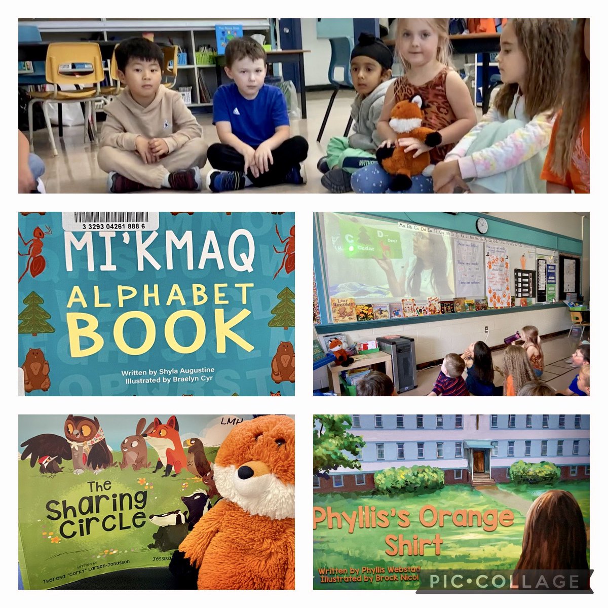 mrs_lharrison's tweet photo. Lots of learning and love to recognize and honour Truth and Reconciliation Day. @brookhouse #hrcetrc2022 #OrangeShirtDay2022 #TruthAndReconciliation #EveryChildMatters https://t.co/kKt3X5XNiT