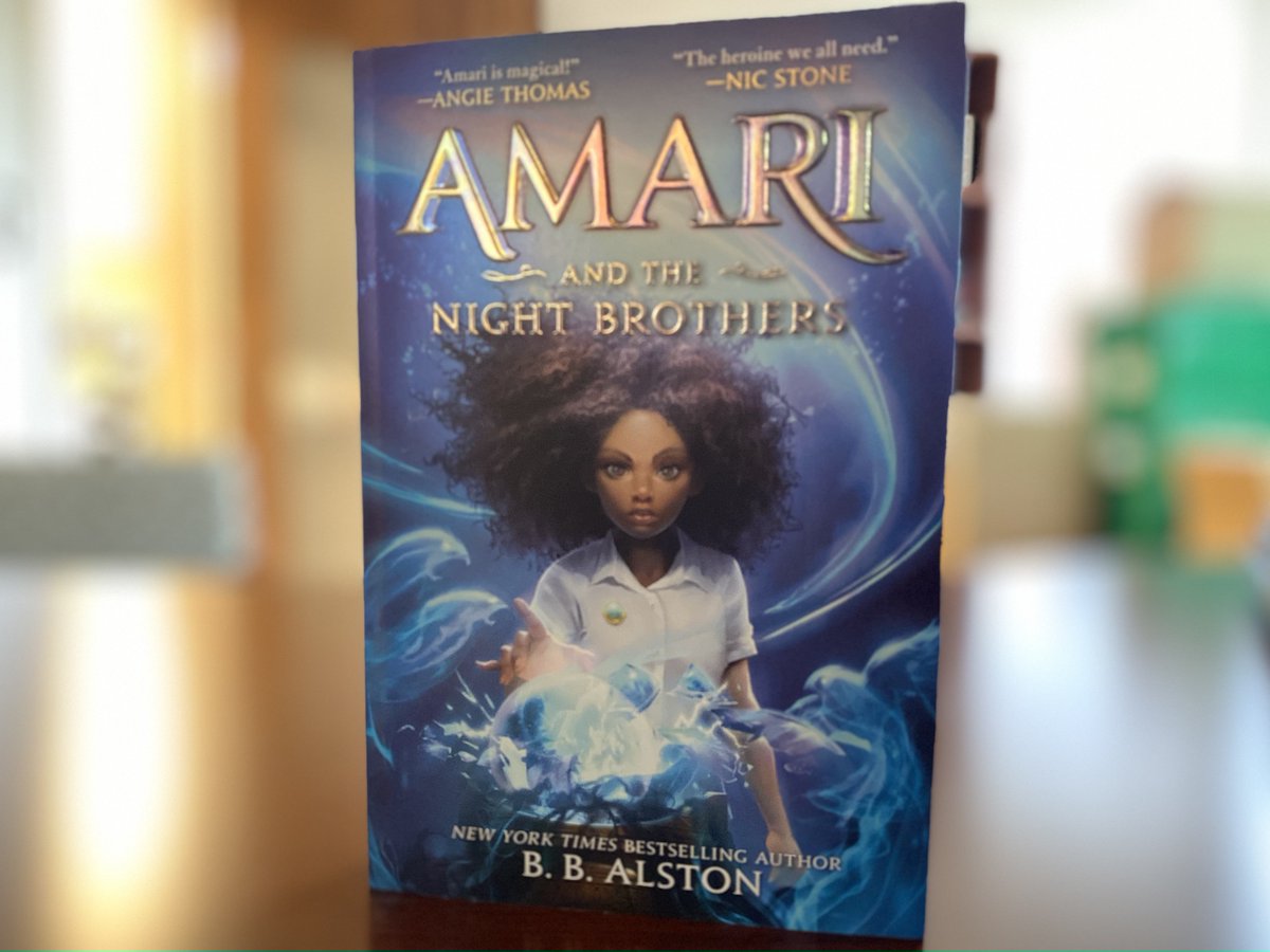 projectlit_dcpl's tweet photo. “It means you're perhaps the most magical being that's ever existed. It also means your very existence is a crime.”
Project LIT DCPL Middle Grade Book Club presents:

Amari and the Night Brothers by @bbalston 

Tuesday, November 1
6:30 - 7:30 p.m.

https://t.co/yCiWLbr54u https://t.co/2ovDGOHZyw