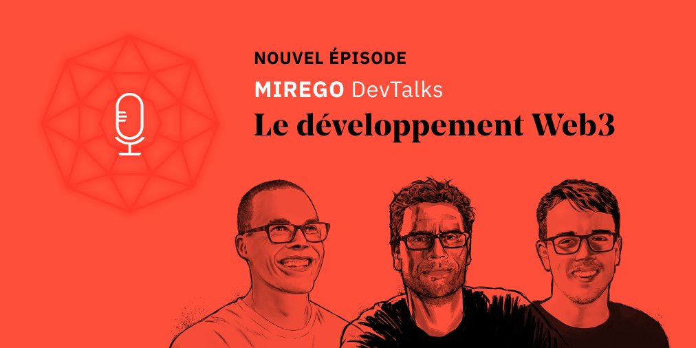 mirego's tweet image. Nouvel épisode du Podcast #MiregoDevTalks!✨🎙

Dans cet épisode, notre animateur @remi discute avec Martin Gagnon et Jérémy Aubé de #Web3 sous un angle souvent moins abordé : les technologies derrière le développement sur les différentes blockchains.
 
👉 vie.mirego.com/fr/podcast