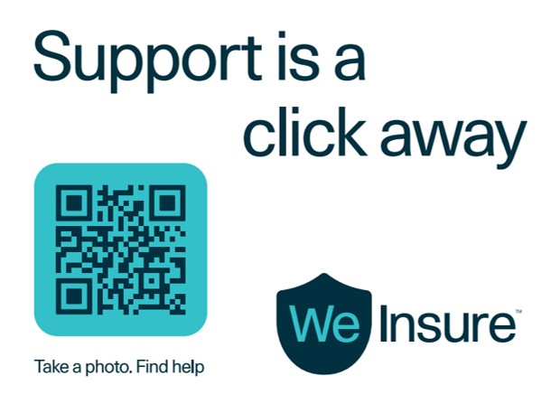 Florida We Insure - we're here for you! Our Source &amp; Solve team has been activated &amp; will provide valuable info about how to file a claim, who to call for immediate damage &amp; more! Use the QR code below or visit weinsuresourceandsolve.com now. We are here for you!