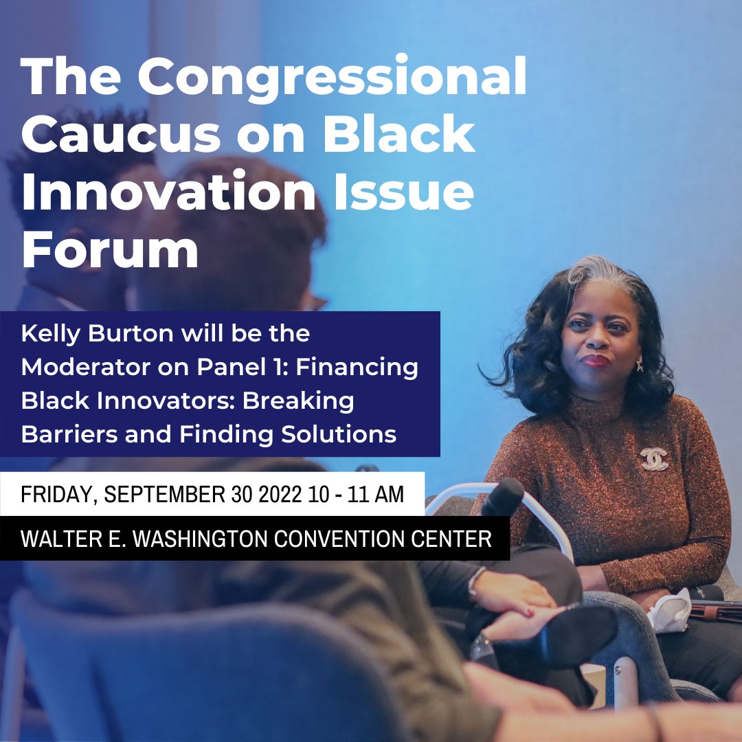buildwithbia's tweet photo. Tomorrow is the big day! Our fearless leader Kelly is mediating at The CCBI Issue Forum! Head to Walter E. Washington Convention Center to discuss how we can lessen the difficulties for black innovators in tech. #ccbi #blacksintech #blackentrepreneurs #blackinnovators https://t.co/Jbwx1WQAsc