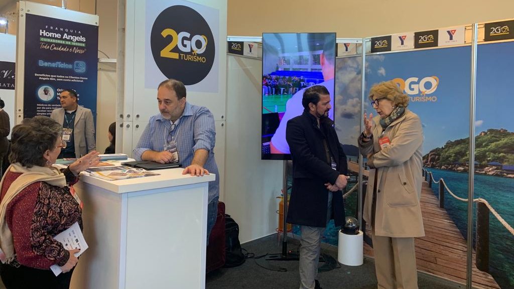 acmsaopaulo's tweet photo. Começou a IV Longevidade Expo+Fórum, q acontece no Convenções Rebouças, em SP, com transmissão ao vivo no YouTube. 250 palestrantes, debatedores e convidados participam de 82 painéis e apresentarão conteúdo relevante para as pessoas 60+. A ACM está por lá no stand da 2Go Turismo. https://t.co/GaKJLzE3a3