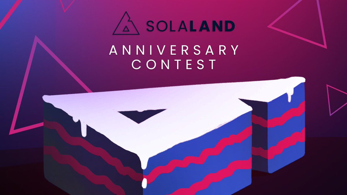 SolaLandHQ's tweet photo. To celebrate our first year of company, we’ll gift a partner with our newest tool: 
The Dressing Room! (200 $SOL worth)

The project with the most comments in this post’s replies until the next friday 10 PM UTC, wins. 

Ask your whole DAO to tag your projects @ and good luck 🍀 https://t.co/y7VG5BSxby
